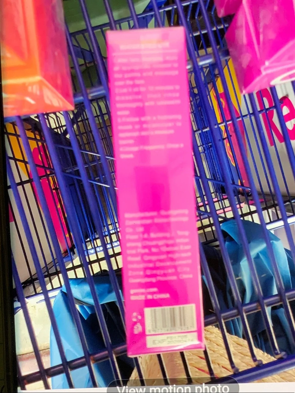15 GONIM Oxyglow Bubble Cleanser Mask - Bright Pink Box